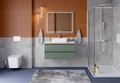 Тумба со столешницей подвесная BelBagno СТРУКТУРА (KRAFT) 100 Еловый Матовый, столешница KEP-100-MCO KRAFT-1000-2C-SO-VO;KEP-100-MCO