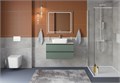 Тумба со столешницей подвесная BelBagno СТРУКТУРА (KRAFT) 100 Еловый Матовый, столешница KEP-100-BO KRAFT-1000-2C-SO-VO;KEP-100-BO