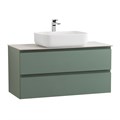 Тумба со столешницей подвесная BelBagno СТРУКТУРА (KRAFT) 100 Еловый Матовый, столешница KEP-100-BO KRAFT-1000-2C-SO-VO;KEP-100-BO