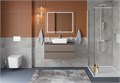 Тумба со столешницей подвесная BelBagno СТРУКТУРА (KRAFT) 100 Бежевый матовый, столешница KEP-100-GRN KRAFT-1000-2C-SO-СO;KEP-100-GRN