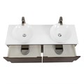 Тумбы со столешницей подвесная BelBagno ЭТНА (ETNA) 120 Rovere Moro ETNA-600-2C-SO-RW-P;EK-120-2-BL