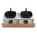 Тумбы со столешницей подвесная BelBagno ЭТНА (ETNA) 120 Rovere Bianco ETNA-600-2C-SO-WO-P;EK-120-2-BL