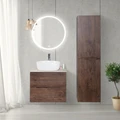 Тумба со столешницей подвесная BelBagno ЭТНА (ETNA) 70 Rovere Moro ETNA-700-2C-SO-RW-P;KEP-70-BO