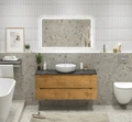 Тумба со столешницей подвесная BelBagno ЭТНА (ETNA) 120 Rovere Nature ETNA-1200-2C-SO-RN-P;KEP-120-MNO