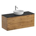 Тумба со столешницей подвесная BelBagno ЭТНА (ETNA) 120 Rovere Nature ETNA-1200-2C-SO-RN-P;KEP-120-MNO