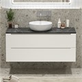 Тумба со столешницей подвесная BelBagno ЭТНА (ETNA) 120 Bianco Lucido, без отверстия под смеситель ETNA-1200-2C-SO-BL-P;KEP-120-MNO-W0