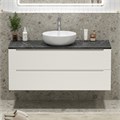 Тумба со столешницей подвесная BelBagno ЭТНА (ETNA) 120 Bianco Lucido ETNA-1200-2C-SO-BL-P;KEP-120-MNO