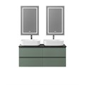 Тумба с четырьмя ящиками и столешницей подвесная BelBagno СТРУКТУРА (KRAFT) 120 Еловый Матовый, столешница KEP-120-2-MNO KRAFT-1200-4C-SO-VO;KEP-120-2-MNO