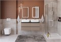 Тумба с четырьмя ящиками и столешницей подвесная BelBagno СТРУКТУРА (KRAFT) 120 Бежевый матовый, столешница KEP-120-2-MNO KRAFT-1200-4C-SO-СO;KEP-120-2-MNO