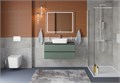 Тумба со столешницей подвесная BelBagno СТРУКТУРА (KRAFT) 100 Еловый Матовый, столешница KEP-100-GRN KRAFT-1000-2C-SO-VO;KEP-100-GRN