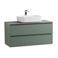 Тумба со столешницей подвесная BelBagno СТРУКТУРА (KRAFT) 100 Еловый Матовый, столешница KEP-100-GRN KRAFT-1000-2C-SO-VO;KEP-100-GRN