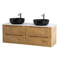 Тумбы со столешницей подвесная BelBagno ЭТНА (ETNA) 140 Rovere Nature ETNA-700-2C-SO-RN-P;EK-120-2-BL