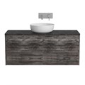 Тумба со столешницей подвесная BelBagno СТРУКТУРА (KRAFT) 120 Pino Pasadena, без отверстия под смеситель KRAFT-1200-2C-SO-PP;KEP-120-MNO-W0