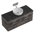 Тумба со столешницей подвесная BelBagno СТРУКТУРА (KRAFT) 120 Pino Pasadena, без отверстия под смеситель KRAFT-1200-2C-SO-PP;KEP-120-MNO-W0