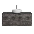 Тумба со столешницей подвесная BelBagno СТРУКТУРА (KRAFT) 120 Pino Pasadena KRAFT-1200-2C-SO-PP;KEP-120-MNO