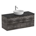 Тумба со столешницей подвесная BelBagno СТРУКТУРА (KRAFT) 120 Pino Pasadena KRAFT-1200-2C-SO-PP;KEP-120-MNO
