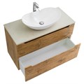 Тумба со столешницей подвесная BelBagno ЭТНА (ETNA-H60) 100 Rovere Nature ETNA-H60-1000-2C-SO-RN-P;KEP-100-MCO