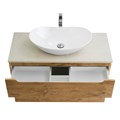 Тумба со столешницей подвесная BelBagno ЭТНА (ETNA-H60) 100 Rovere Nature ETNA-H60-1000-2C-SO-RN-P;KEP-100-MCO