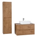Тумба со столешницей подвесная BelBagno ЭТНА (ETNA) 90  Rovere Nature ETNA-900-2C-SO-RN-P;KEP-90-MCO