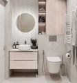 Тумба со столешницей подвесная BelBagno ЭТНА (ETNA) 80 Rovere Grigio ETNA-800-2C-SO-RG-P;KEP-80-MCO