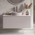 Тумба EQUIL Шадэ 100.1Я/Shade 100.1Y подвесная со столешницей, амарок tpSHADE100.1Y-46