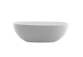 Ванна из искусственного камня Solid Surface 1700x800x560, CEZARES CZR-RELAX2.0-170-80-56-SSB CZR-RELAX2.0-170-80-56-SSB