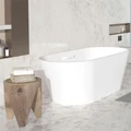 Ванна из искусственного камня Solid Surface 1700x750x530, с ручкой CEZARES CZR-COMFORT-170-75-53-SSB-HND CZR-COMFORT-170-75-53-SSB-HND