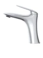 METAURO-LS-01-W0 Смеситель для раковины однорычажный, без донного клапана, хром METAURO-LS-01-W0