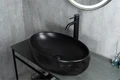 Накладная черная матовая раковина для ванной Gid Bm9030wx 53385, 76602K, 75503S