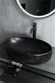 Накладная черная матовая раковина для ванной Gid Bm9030wx 53385, 76602K, 75503S