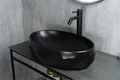 Накладная черная матовая раковина для ванной Gid Bm9030wx 53385, 76602K, 75503S