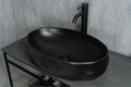 Накладная черная матовая раковина для ванной Gid Bm9030wx 53385, 76602K, 75503S