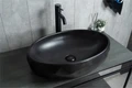 Накладная черная матовая раковина для ванной Gid Bm9030wx 53385, 76602K, 75503S