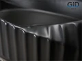 Накладная черная матовая раковина для ванной Gid Bm888 53358, 53357, 51222, 51223, 76602K, 75503S
