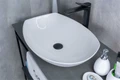 Накладная белая раковина для ванной Gid N9137 51177, 75502S, 73302K, 74402K, 71101K