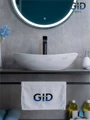 Накладная белая раковина для ванной Gid N9137 51177, 75502S, 73302K, 74402K, 71101K