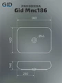 Накладная раковина для ванной под камень Gid Mnc186 54423, 51135