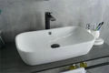 Накладная белая раковина для ванной Gid N9217 51132, 75502S, 73303K, 71102K, 62254Y, 62257Y