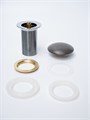 Керамический донный клапан оружейная сталь Gid Dgm100 74408K