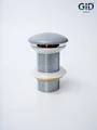 Серый матовый керамический донный клапан Gid Gmh100 74401K