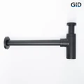 Сифон черный для раковины Gid G-74BL 75503S