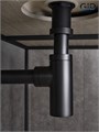 Сифон черный для раковины Gid G-74BL 75503S