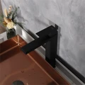 Смеситель высокий для раковины Gid Anchel SS979-BM-D, однорычажный, черный матовый SS979BMD