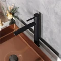 Смеситель высокий для раковины Gid Berlin SS080-BM-D, однорычажный, черный матовый SS080BMD