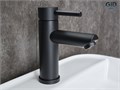 Смеситель для раковины Gid Berlin SS080-BM-K, однорычажный, черный матовый SS080BMK