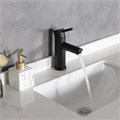 Смеситель для раковины Gid Berlin SS080-BM-K, однорычажный, черный матовый SS080BMK