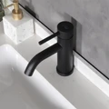 Смеситель для раковины Gid Inga SS096-BM-K, однорычажный, черный матовый SS096BMK