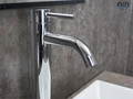 Смеситель высокий для раковины Gid Inga SS096-CH-D, однорычажный, хром SS096CHD