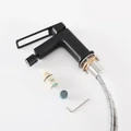 Смеситель для биде Gid Niagara L057-BM-B, однорычажный, черный матовый L057BMB