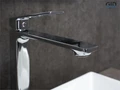 Смеситель высокий для раковины Gid Niagara L057-CH-D, однорычажный, хром L057CHD